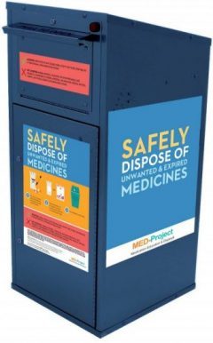 Medicine drop box