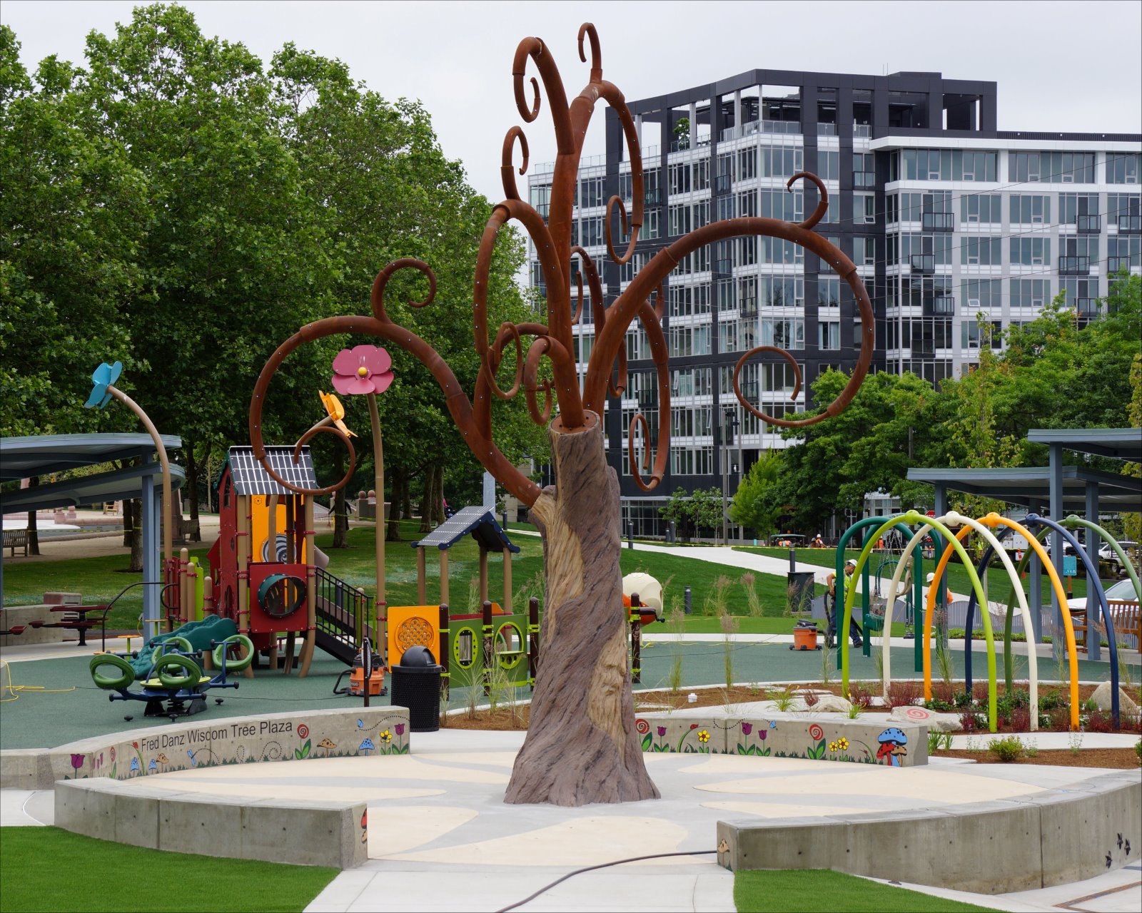 Downtown Park's Inspiration Playground