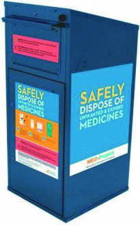 Medicine drop-box Medicine drop-box