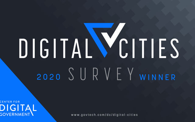 Digital Cities winner's badge