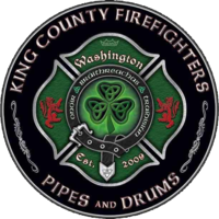 Image of the King County Firefighter Pipes and Drums logo